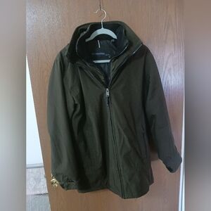 Mens Small Ultra Tech Weatherproof (Brand) Brown Coat